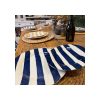 Set X4 Plato Postre 22 Cm Rayas De Colores Big Buda Home Variado Rayas