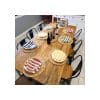Set X4 Plato Postre 22 Cm Rayas De Colores Big Buda Home Variado Rayas