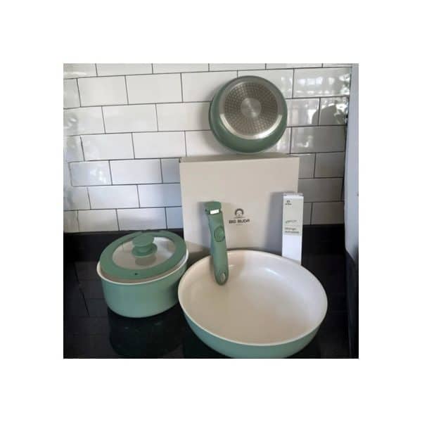 woocommerce-144.jpg Batería Ollas Y Sartén Set 5 Antiadherente Mango Desmontable Verde