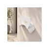 Set Manguera Blanca 40m 1/2 Soporte Y Accesorios Big Buda Blanco