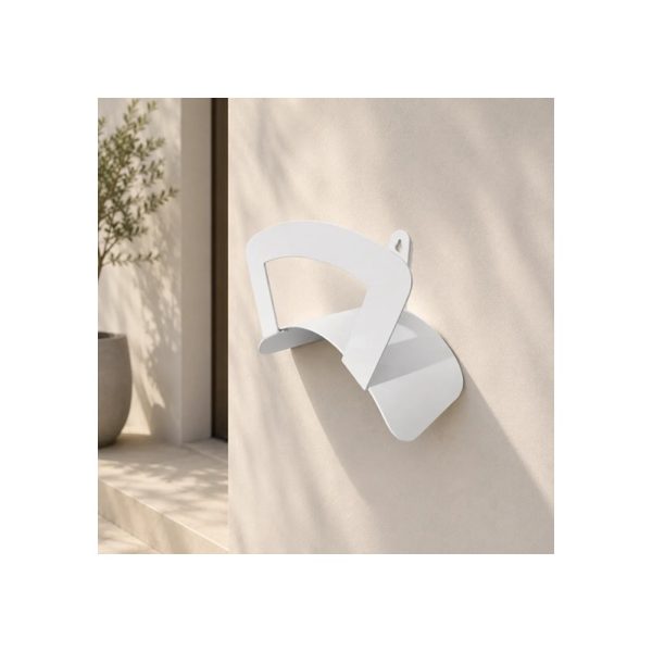 Set Manguera Blanca 40m 1/2 Soporte Y Accesorios Big Buda Blanco