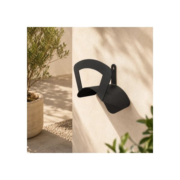 Set Manguera Negra 40m 1/2 Con Soporte Y Accesorios Big Buda Negro