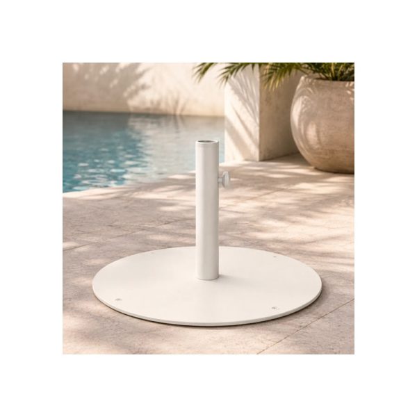 woocommerce-11.jpg Base De Sombrilla Redonda De Diseño Blanca Big Buda Home Blanco Redonda Blanca