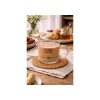 Taza 260 Ml De Diseño Coffee Big Buda Home Marrón Liso