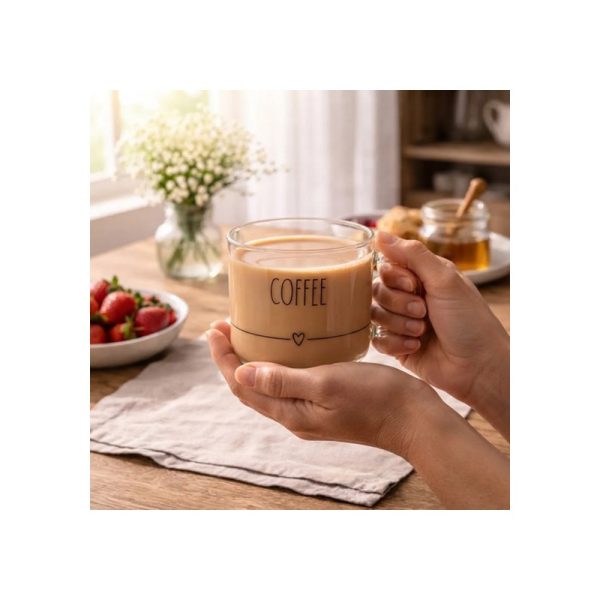 Taza 260 Ml De Diseño Coffee Big Buda Home Marrón Liso