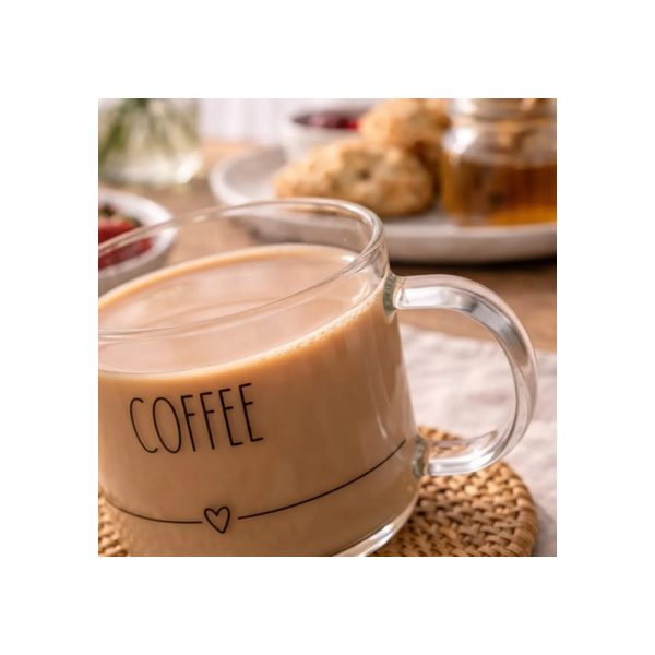 Taza 260 Ml De Diseño Coffee Big Buda Home Marrón Liso