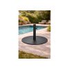 woocommerce-13.jpg Base De Sombrilla Redonda De Diseño Negra Big Buda Home Negro Redondo Negro