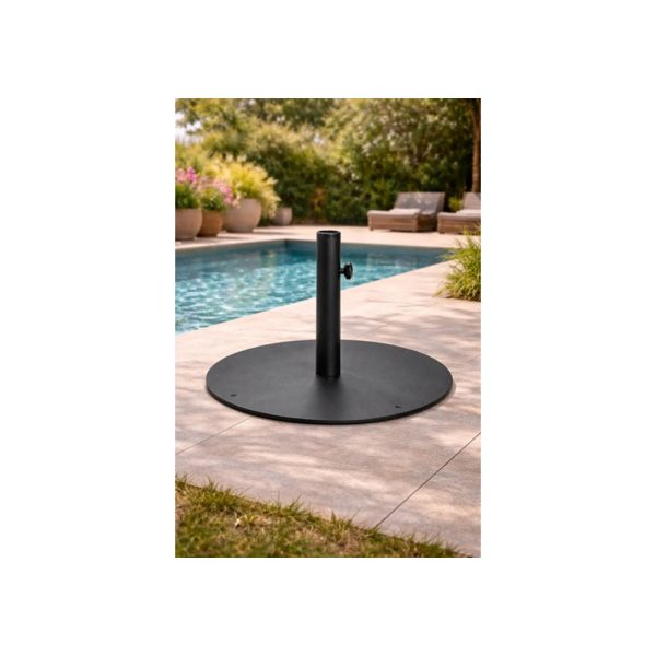 woocommerce-13.jpg Base De Sombrilla Redonda De Diseño Negra Big Buda Home Negro Redondo Negro