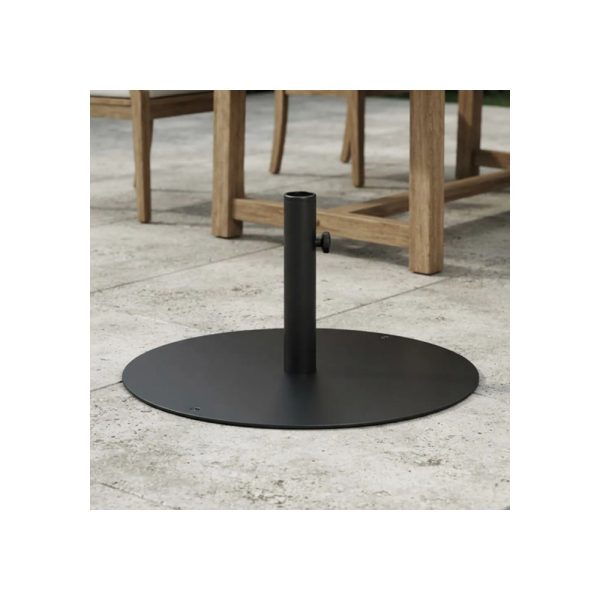 woocommerce-15.jpg Base De Sombrilla Redonda De Diseño Negra Big Buda Home Negro Redondo Negro
