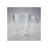 Taza Doble Vidrio Tendencia 450 Ml Big Buda Home Mix Liso