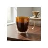Taza Doble Vidrio Tendencia Marrón 450 Ml Big Buda Home Mix Doble Vidrio