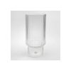 Vaso De Vidrio 310 Ml A Líneas Big Buda Home Gris