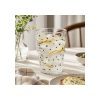 Vaso De Vidrio 400 Ml Corazones Big Buda Home Gris