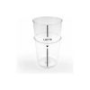 Vaso De Vidrio 400 Ml Late Big Buda Home Gris