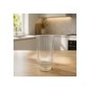 Vaso De Vidrio 420 Ml A Líneas Big Buda Home Gris