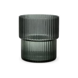 woocommerce-201.jpg Vaso De Vidrio Gris 310 Ml Escalonado Big Buda Home Gris