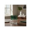 Vaso De Vidrio Verde 200 Ml Vintage Big Buda Home Verde