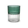 Vaso De Vidrio Verde 200 Ml Vintage Big Buda Home Verde