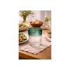 Vaso De Vidrio Verde 200 Ml Vintage Big Buda Home Verde