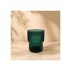 Vaso De Vidrio Verde 350 Ml Escalonado Big Buda Home Verde