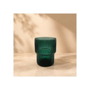 woocommerce-212.jpg Vaso De Vidrio Verde 350 Ml Escalonado Big Buda Home Verde