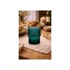 Vaso De Vidrio Verde 350 Ml Escalonado Big Buda Home Verde