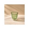 Vaso Doble Vidrio  Verde 350 Ml Tendencia Big Buda Home Verde