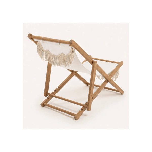 Reposera Big Buda Home De Diseño Color Blanca Celeste