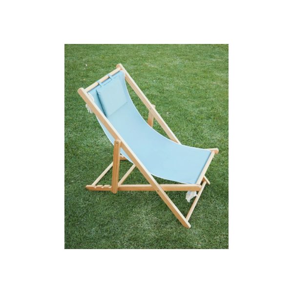 Reposera Big Buda Home De Diseño Color Pastel Celeste Celeste